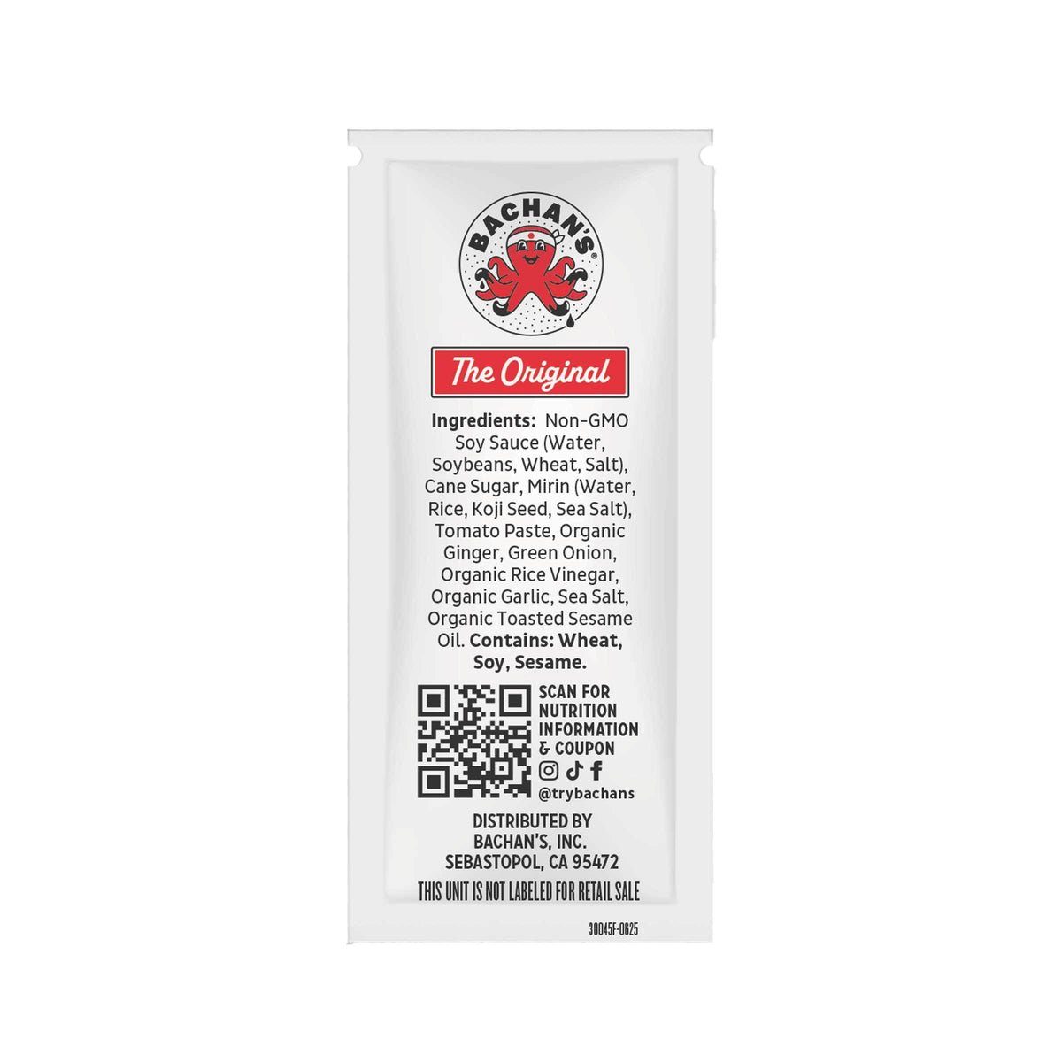The Original Japanese BBQ Sauce, .35oz W3